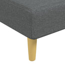 Schlafsofa In L-Form 279X140X70 Cm Stoff