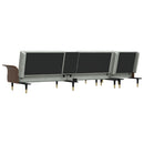 Schlafsofa In L-Form 279X140X70 Cm Samt