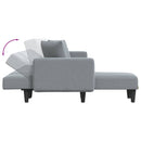 Schlafsofa In L-Form 275X140X70 Cm Stoff