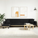 Schlafsofa In L-Form 275X140X70 Cm Stoff
