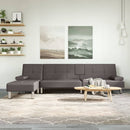 Schlafsofa In L-Form 255X140X70 Cm Kunstleder