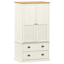 Kleiderschrank Vigo 90X55X170 Cm Massivholz Kiefer