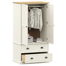 Kleiderschrank Vigo 90X55X170 Cm Massivholz Kiefer