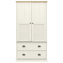 Kleiderschrank Vigo 90X55X170 Cm Massivholz Kiefer