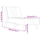Chaiselongue Stoff