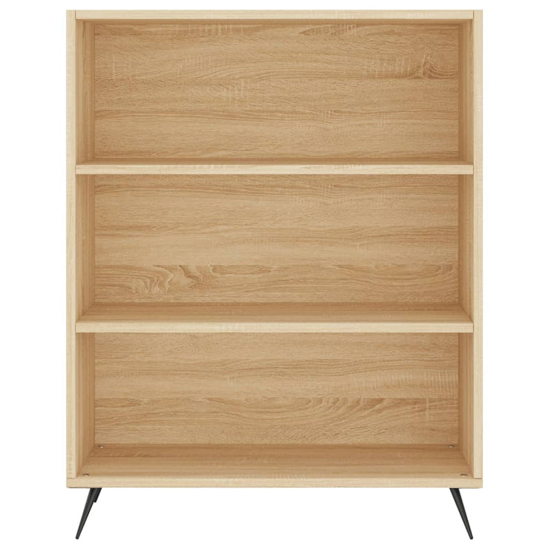 Bücherregal Sonoma-Eiche 69,5x32,5x90 cm Holzwerkstoff