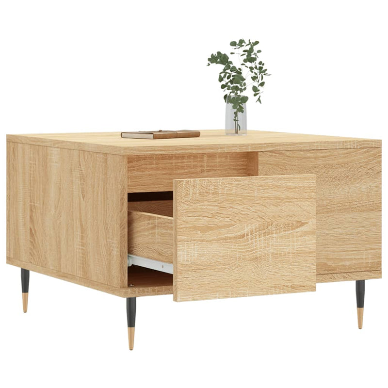 Couchtisch Sonoma-Eiche 55x55x36,5 cm Holzwerkstoff