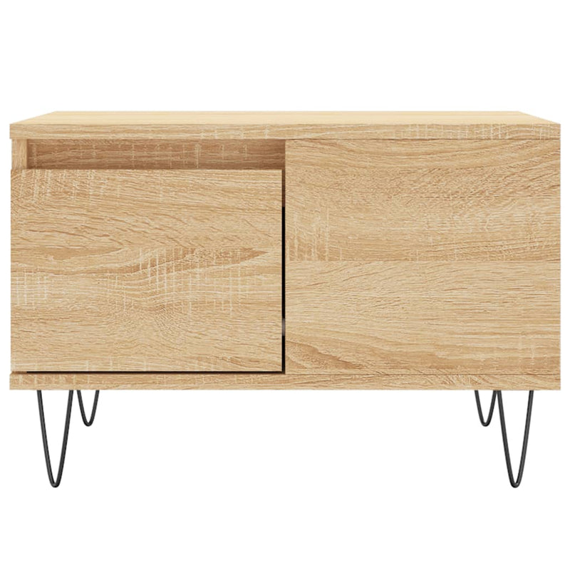 Couchtisch Sonoma-Eiche 55x55x36,5 cm Holzwerkstoff