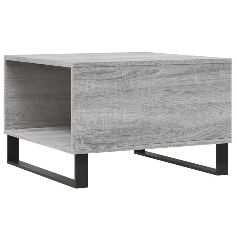 Couchtisch Grau Sonoma 55x55x36,5 cm Holzwerkstoff