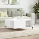 Couchtisch Braun Eichen-Optik 80X80X36,5 Cm Holzwerkstoff