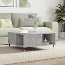Couchtisch Braun Eichen-Optik 80X80X36,5 Cm Holzwerkstoff