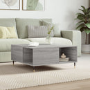 Couchtisch Braun Eichen-Optik 80X80X36,5 Cm Holzwerkstoff