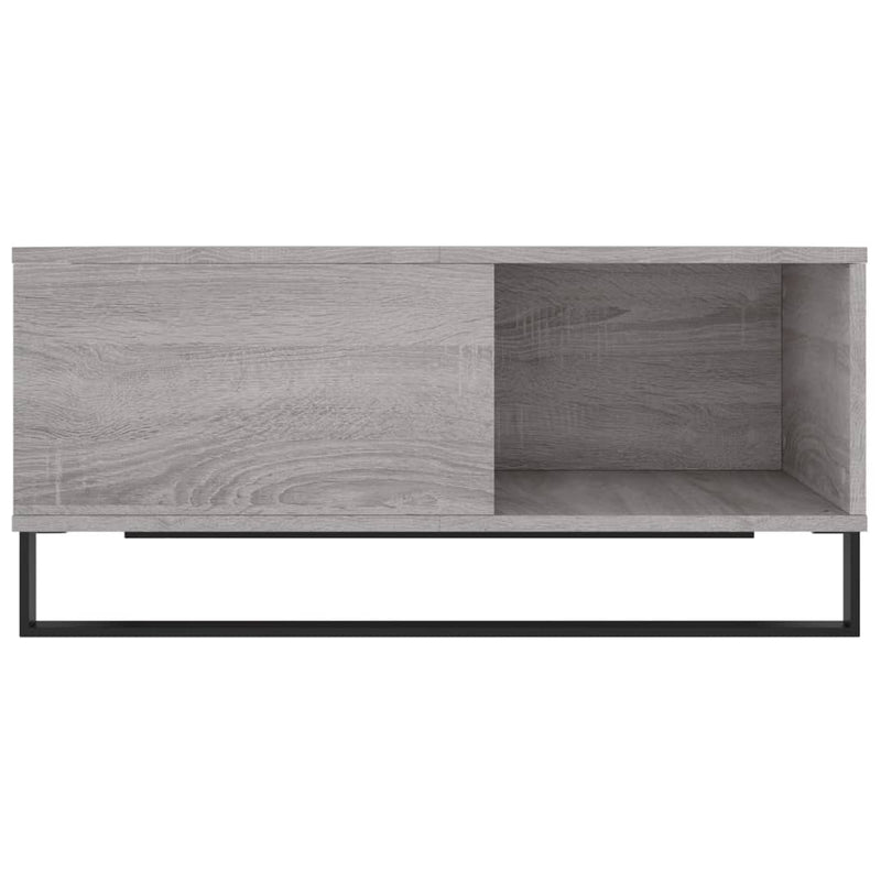 Couchtisch Grau Sonoma 80x80x36,5 cm Holzwerkstoff