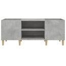 Plattenschrank Betongrau 121X38X48 Cm Holzwerkstoff