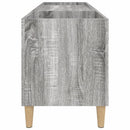 Plattenschrank Grau Sonoma 121X38X48 Cm Holzwerkstoff