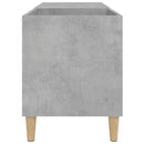 Plattenschrank Betongrau 84,5X38X48 Cm Holzwerkstoff