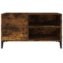 Plattenschrank Räuchereiche 84,5X38X48 Cm Holzwerkstoff
