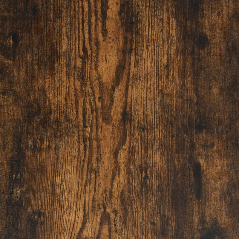 Plattenschrank Räuchereiche 84,5X38X48 Cm Holzwerkstoff