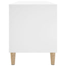 Plattenschrank Weiß 100X38X48 Cm Holzwerkstoff