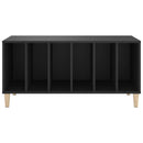 Plattenschrank Schwarz 100X38X48 Cm Holzwerkstoff