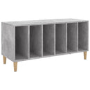 Plattenschrank Betongrau 100X38X48 Cm Holzwerkstoff