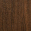 Plattenschrank Braun Eichen-Optik 100X38X48 Cm Holzwerkstoff