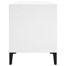Plattenschrank Weiß 100X38X48 Cm Holzwerkstoff