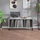 Plattenschrank Betongrau 100X38X48 Cm Holzwerkstoff