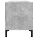 Plattenschrank Betongrau 100X38X48 Cm Holzwerkstoff