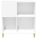 Plattenschrank Weiß 84,5X38X89 Cm Holzwerkstoff