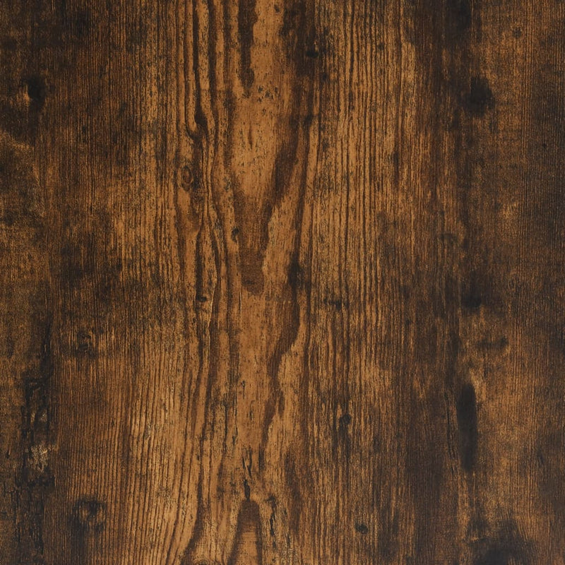 Plattenschrank Räuchereiche 84,5X38X89 Cm Holzwerkstoff