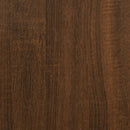 Plattenschrank Braun Eichen-Optik 84,5X38X89 Cm Holzwerkstoff