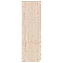 Kleiderschrank Alta 90X55X170 Cm Massivholz Kiefer