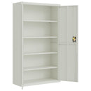 Aktenschrank 105X40X180 Cm Stahl