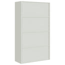 Aktenschrank 105X40X180 Cm Stahl