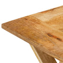 Couchtisch 110X52X40 Cm Massivholz Mango