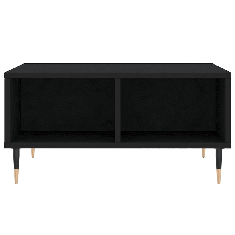 Couchtisch Schwarz 60x60x30 cm Holzwerkstoff