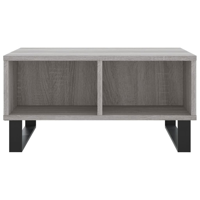 Couchtisch Grau Sonoma 60x60x30 cm Holzwerkstoff