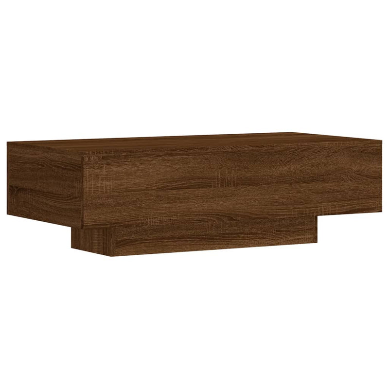 Couchtisch Braun Eichen-Optik 100x49,5x31 cm Holzwerkstoff