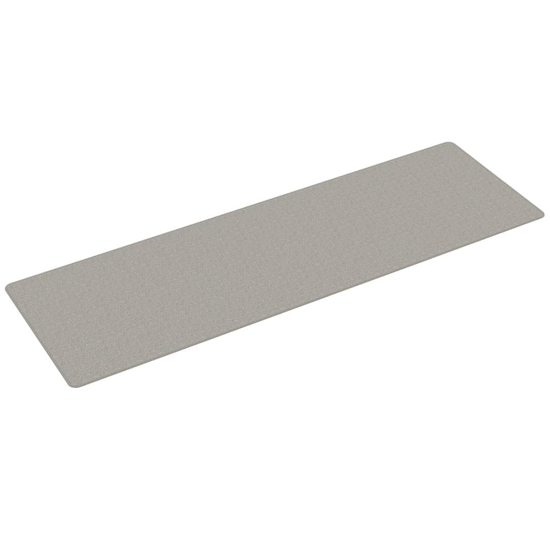 Teppichläufer Sisal-Optik Taupe 80x250 cm