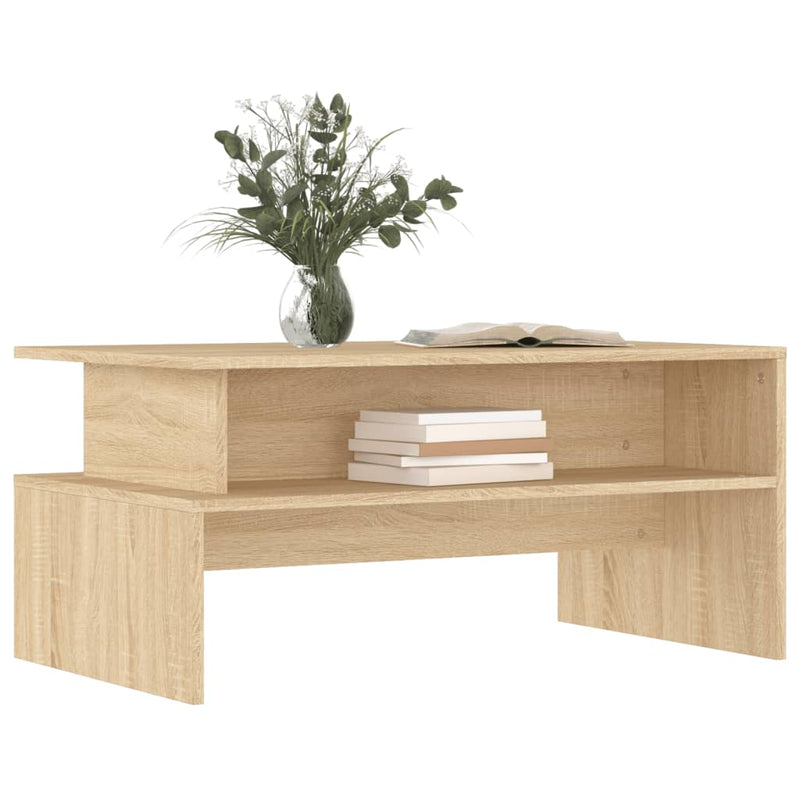 Couchtisch Sonoma-Eiche 90x55x42,5 cm Holzwerkstoff