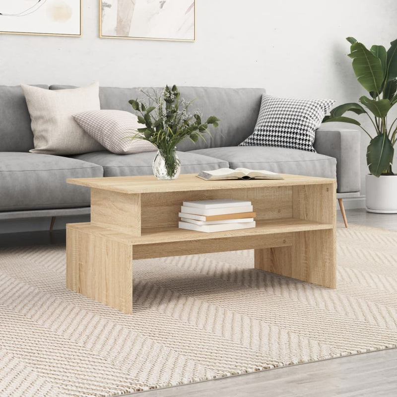 Couchtisch Sonoma-Eiche 90x55x42,5 cm Holzwerkstoff