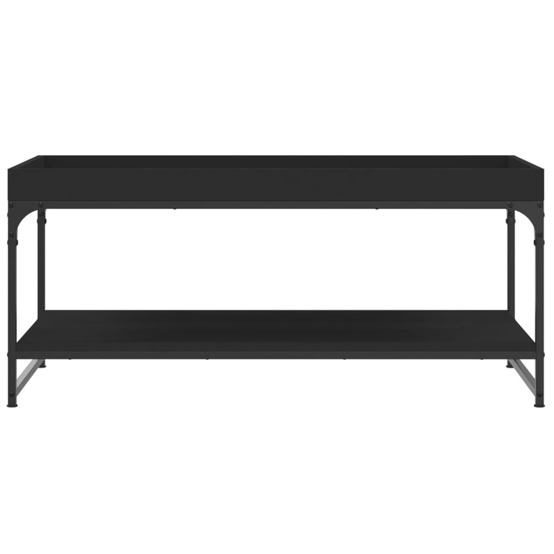 Couchtisch Schwarz 100x49x45 cm Holzwerkstoff