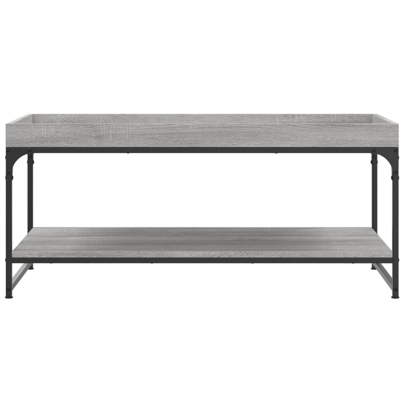 Couchtisch Grau Sonoma 100x49x45 cm Holzwerkstoff