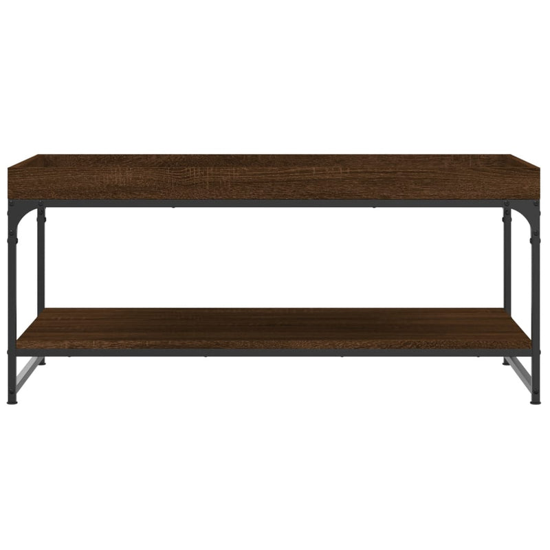 Couchtisch Braun Eichen-Optik 100x49x45 cm Holzwerkstoff