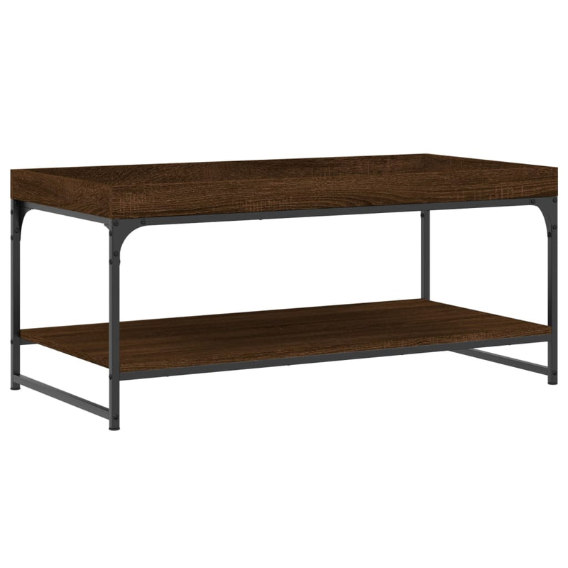 Couchtisch Braun Eichen-Optik 100x49x45 cm Holzwerkstoff