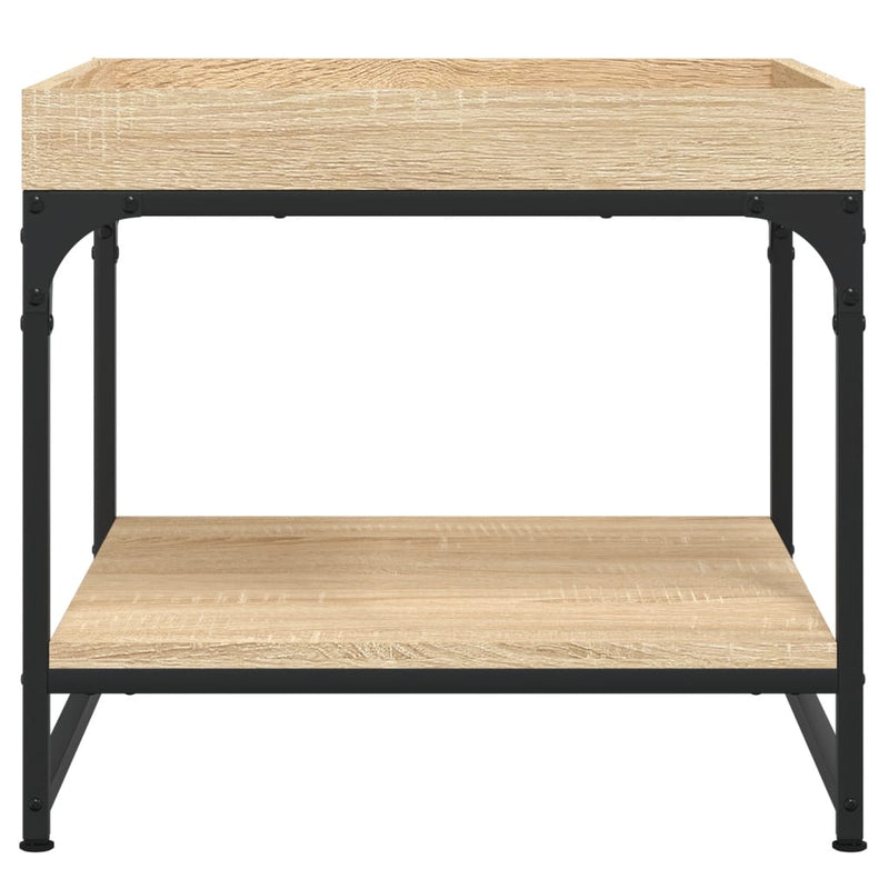 Couchtisch Sonoma-Eiche 49,5x49,5x45 cm Holzwerkstoff