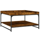 Couchtisch Holzwerkstoff Und Eisen