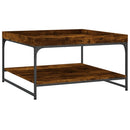 Couchtisch Holzwerkstoff Und Eisen