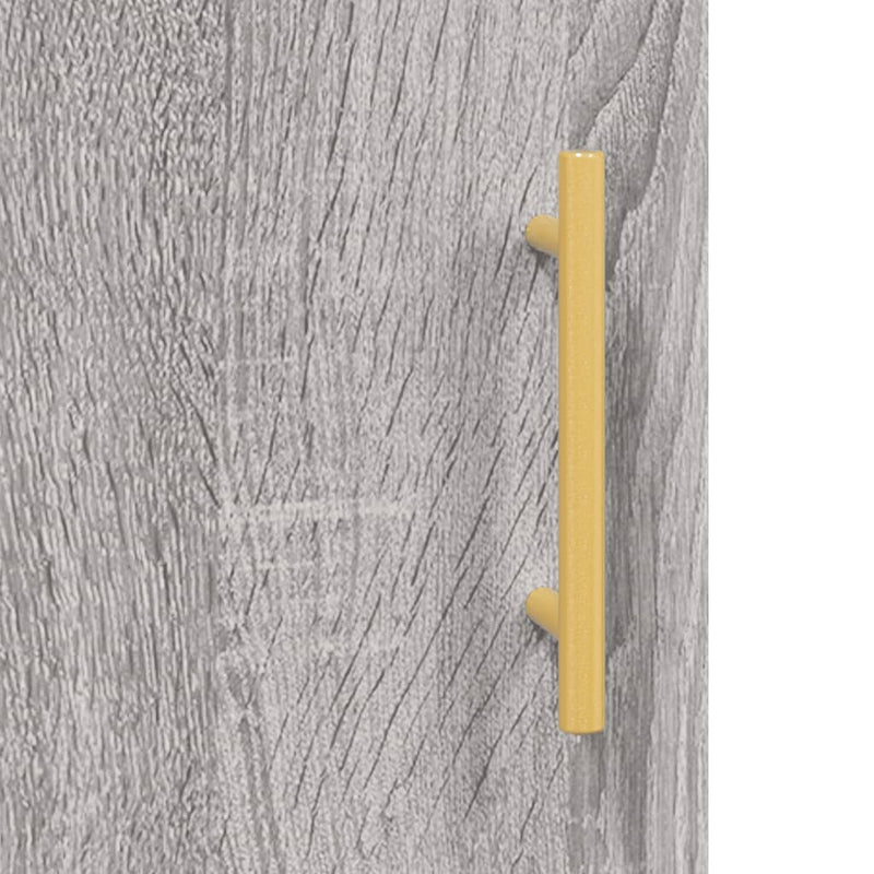 Wandschrank Grau Sonoma 60x31x70 cm Holzwerkstoff